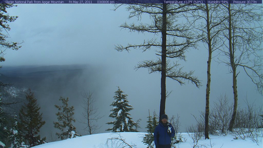 Apgar Lookout Webcam with Jake and Billy