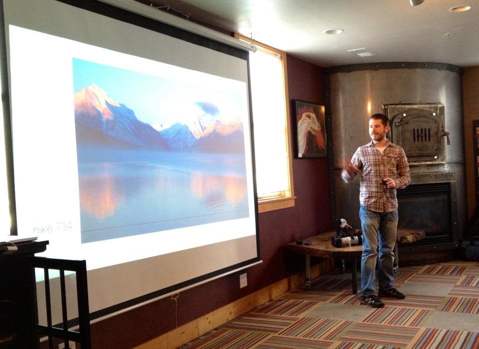 Touch of Glacier Speaking Events