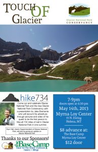 Hike 734 Touch of Glacier Helena