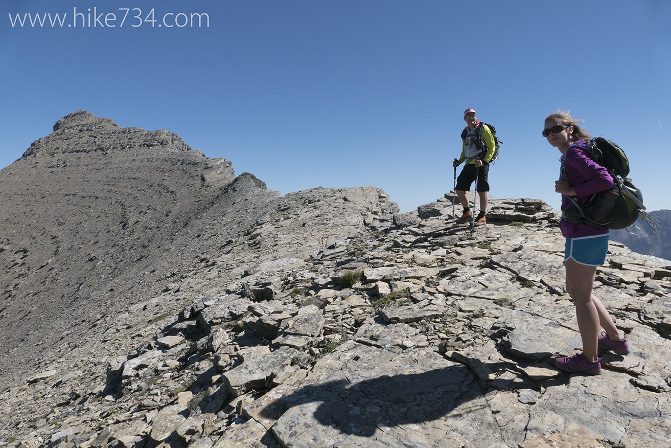 Climbing Mt. Grinnell