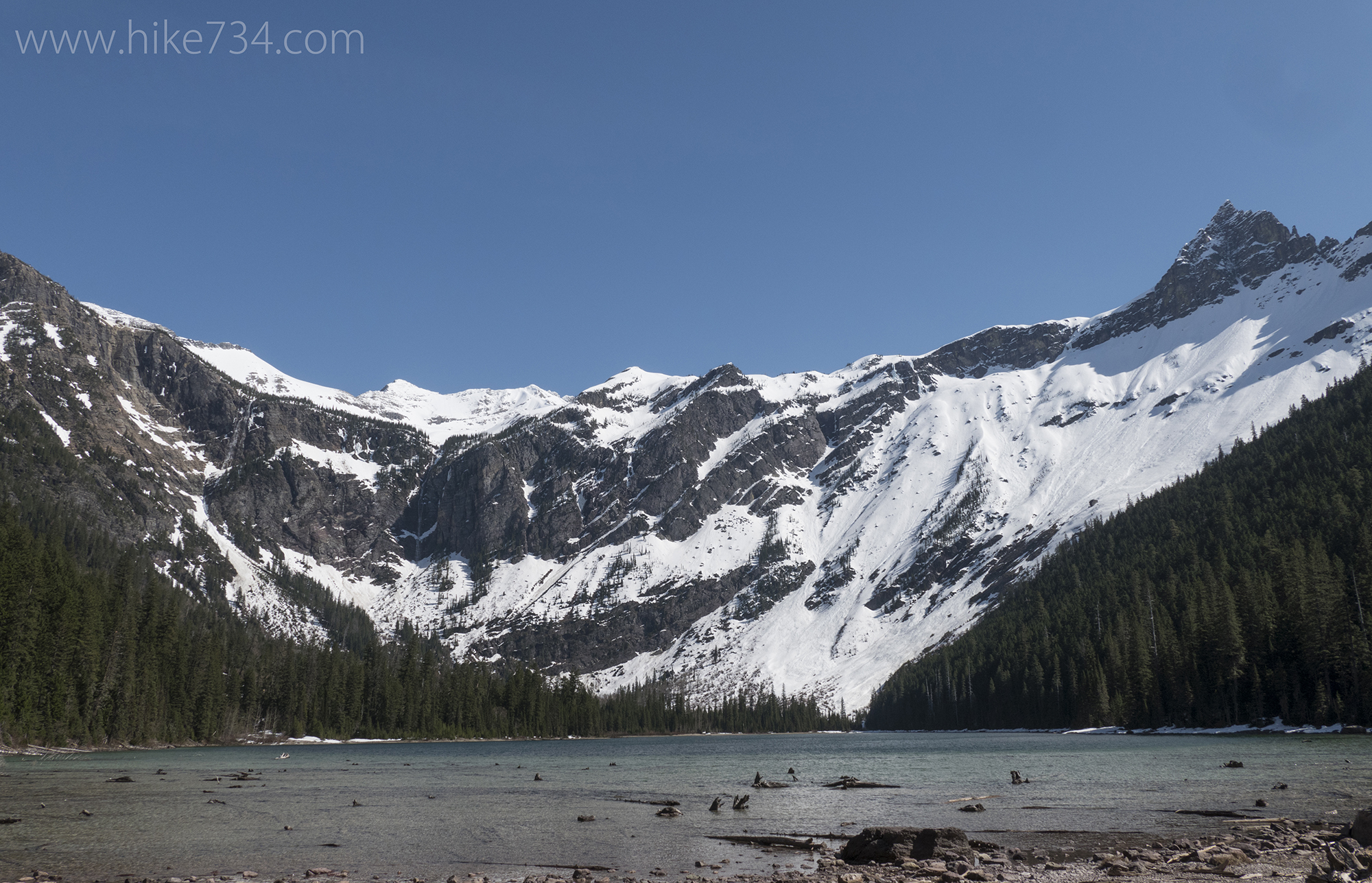 Avalanche Lake Spring 2016 Bike and Hike