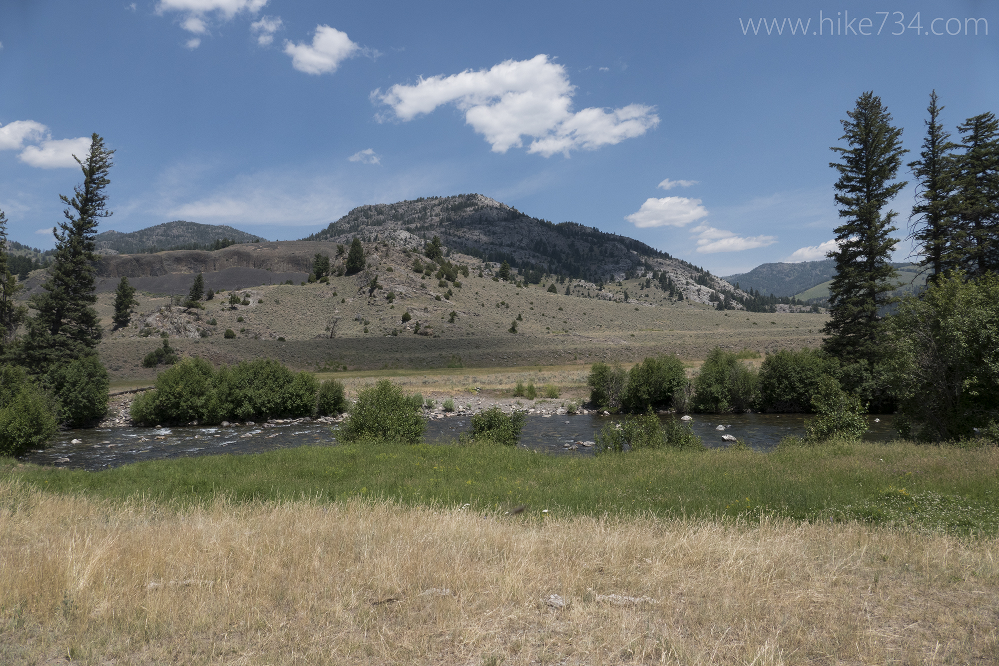 Garnet Hill Loop and Hellroaring Creek