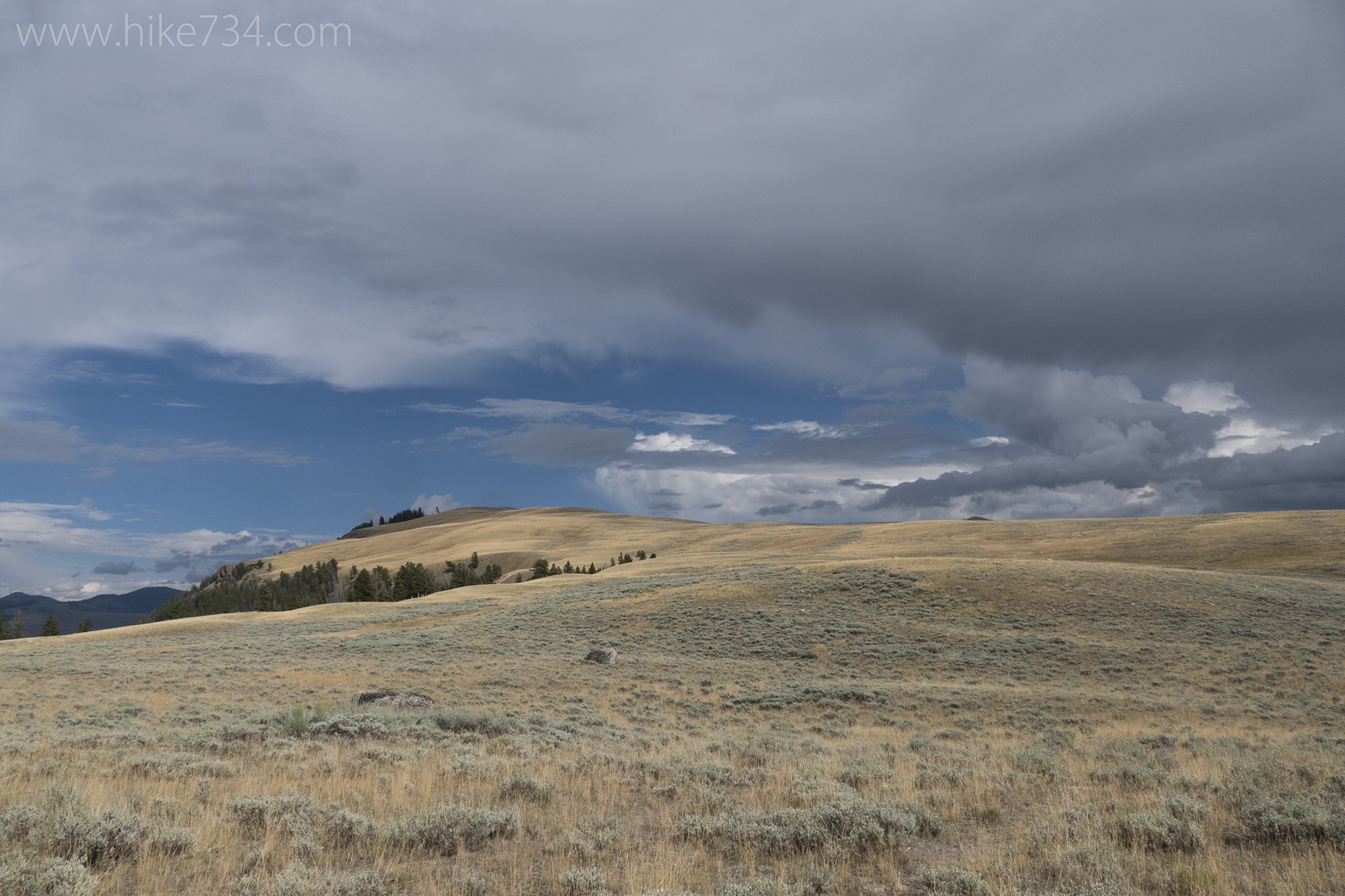 Yellowstone River Picnic Area and Specimen Ridge with Agate Creek