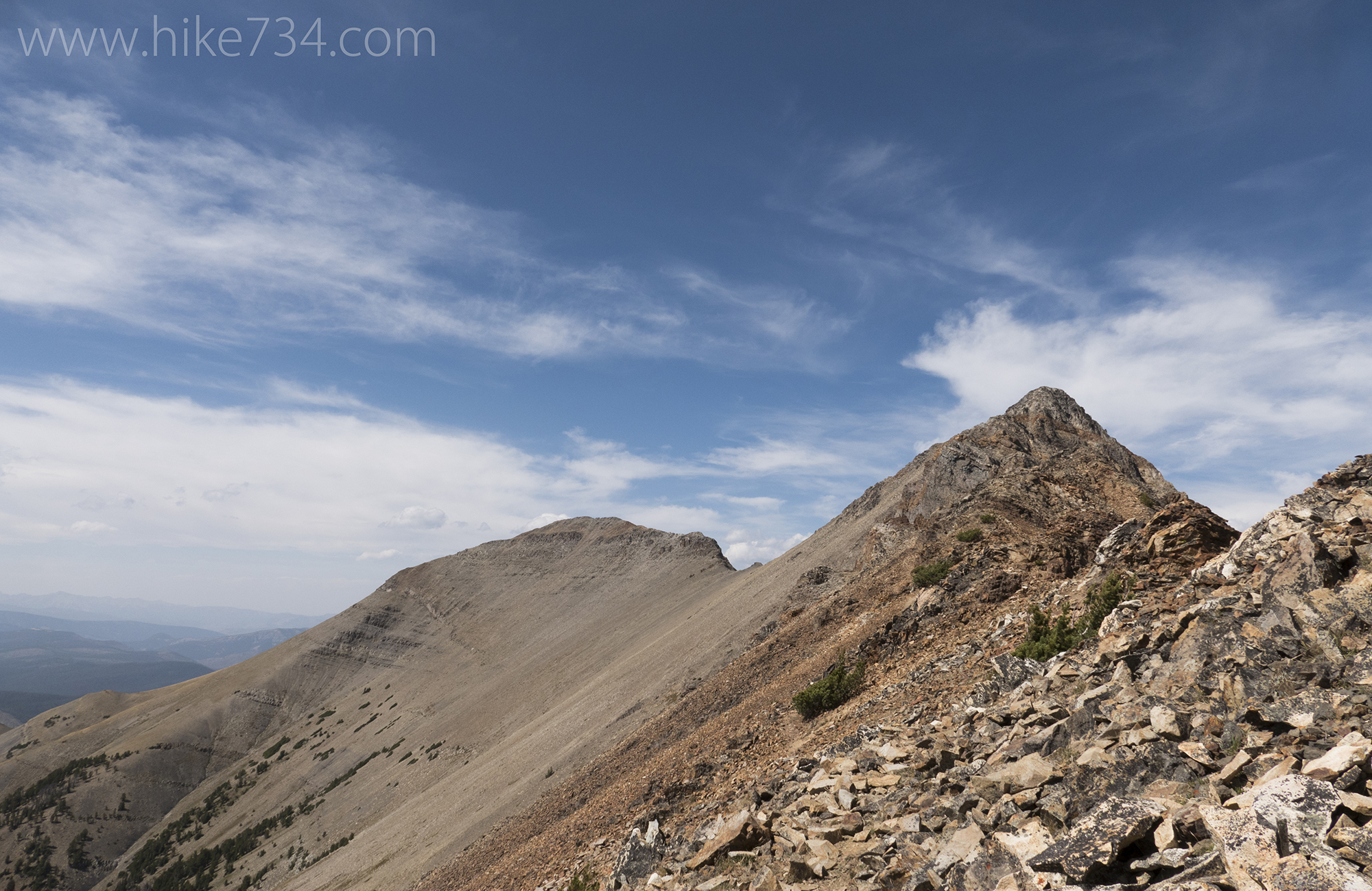 Electric Peak and Cache Lake