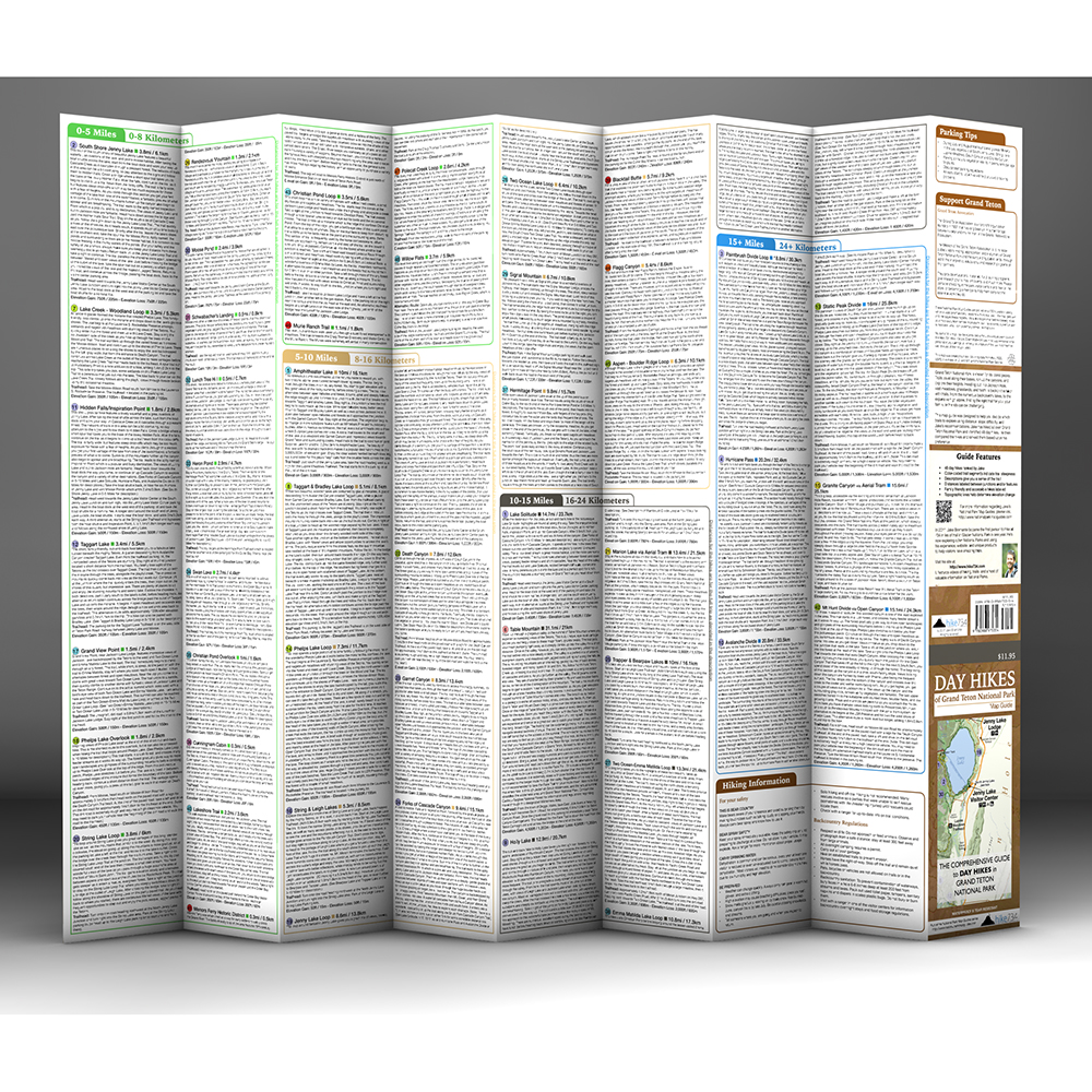 Day Hikes of Grand Teton National Park Map Guide - Image 3