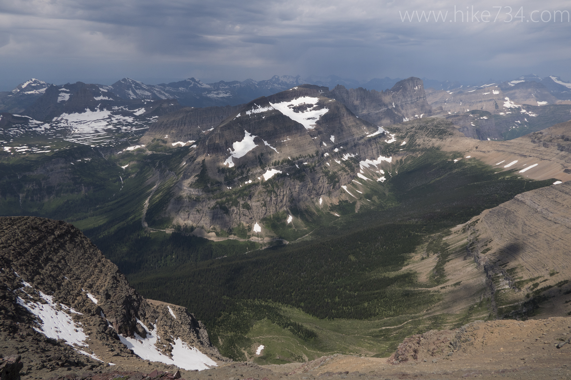 Climbing Going-to-the-Sun Mountain