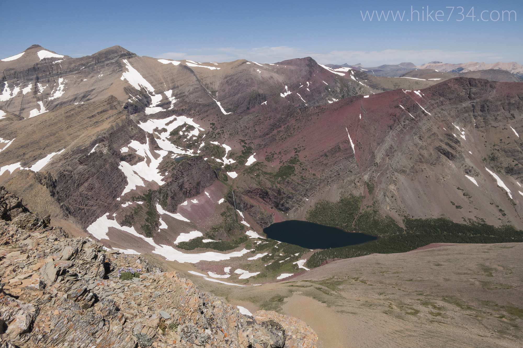 Goat Mountain with Otokomi Lake