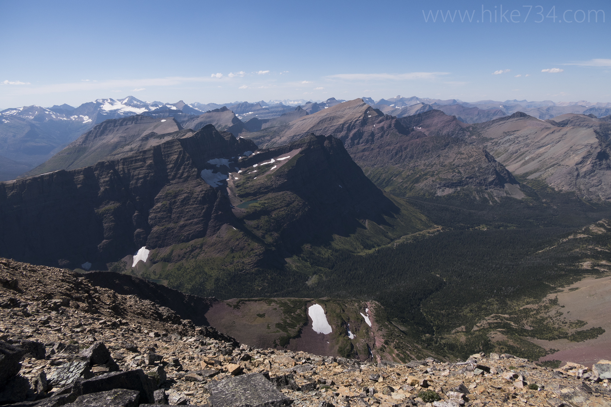 Climbing Spot Mountain and Red Mountain