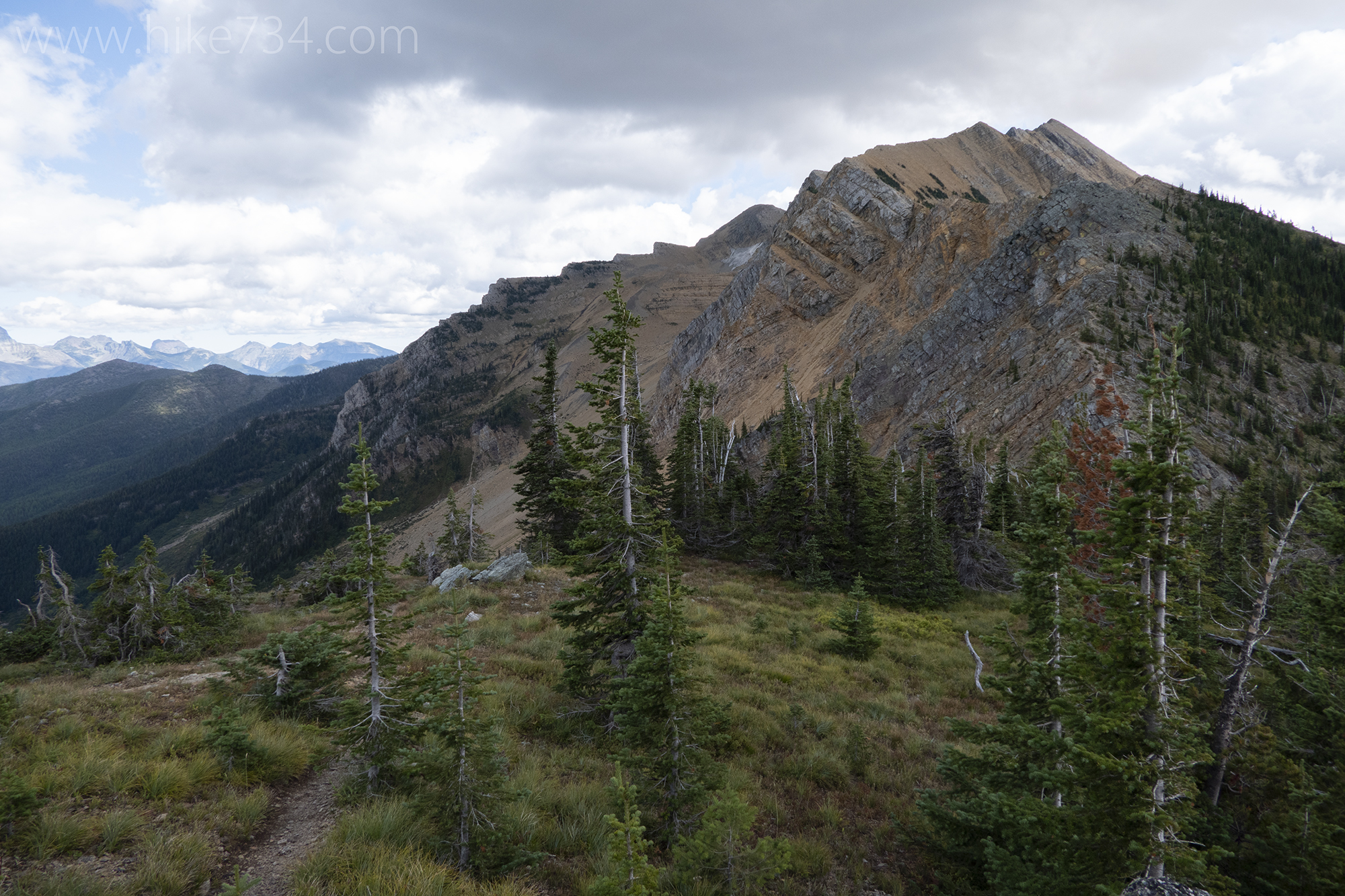 Climbing Great Northern Mountain