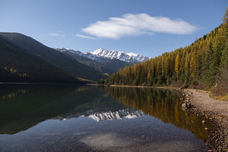 Stanton Lake in the Fall
