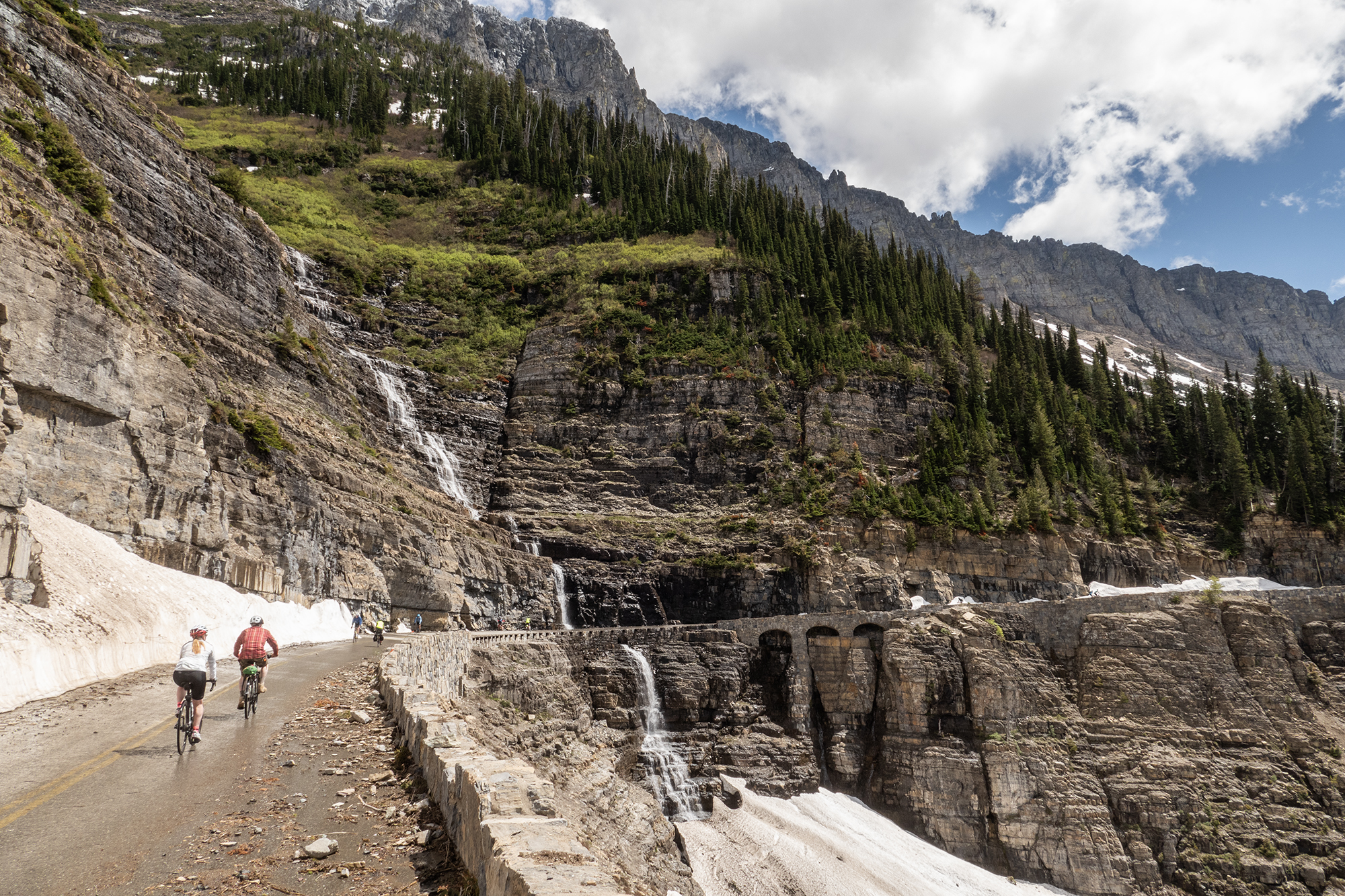 Biking Going-to-the-Sun Road