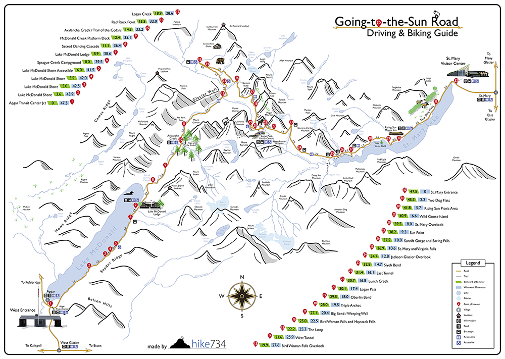 Going-to-the-Sun Road Driving & Biking Guide - Image 2