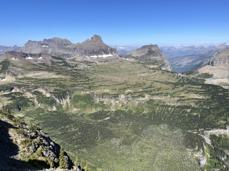 Climbing Heavy Runner Mountain