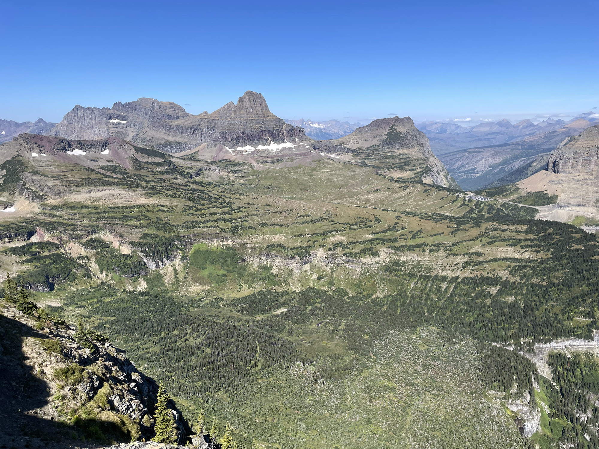Climbing Heavy Runner Mountain