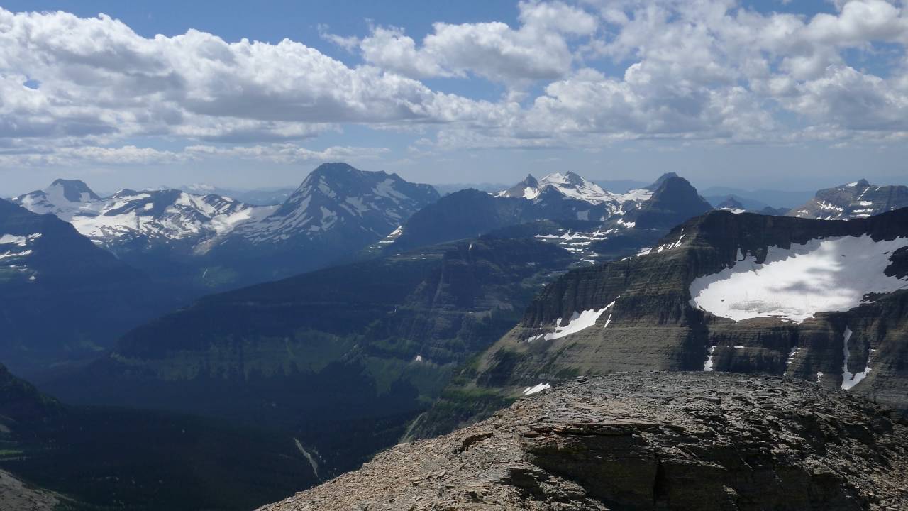 Climbing Mt Siyeh