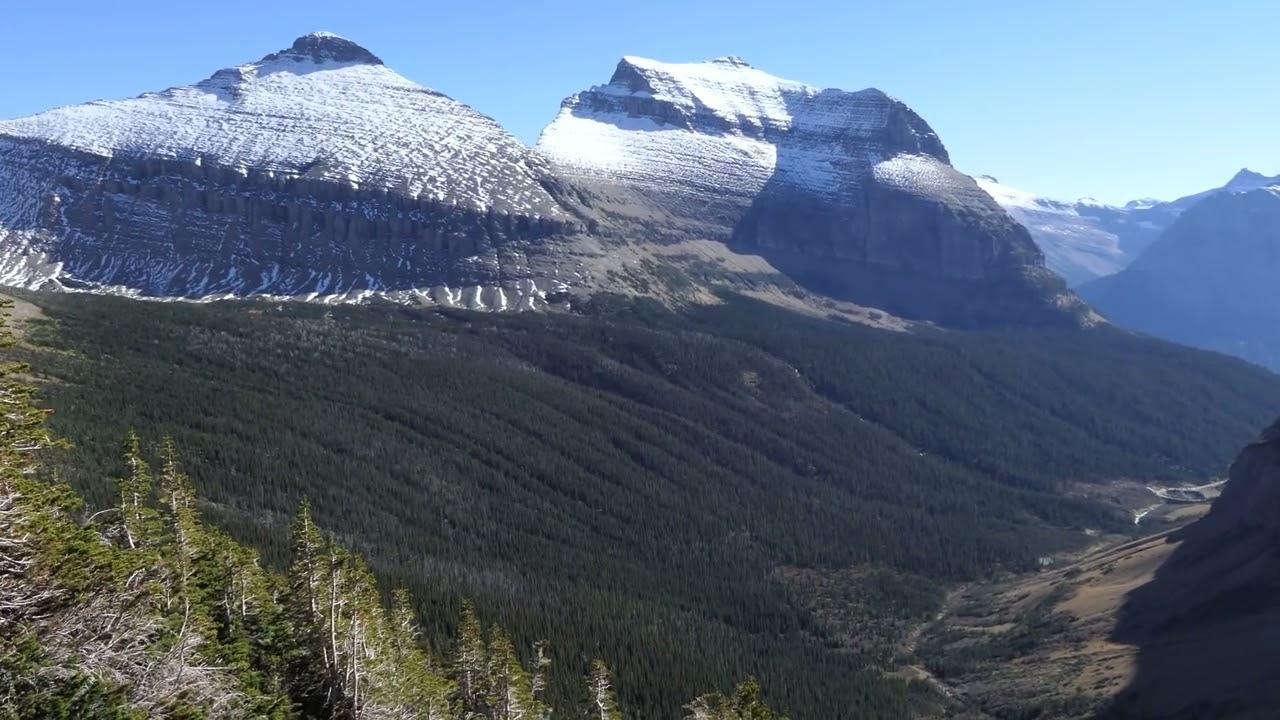 Piegan Pass with Cataract Mountain - Fall 2023