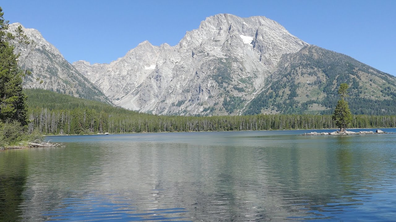 String Lake, Leigh Lake, Bearpaw Lake, and Trapper Lake