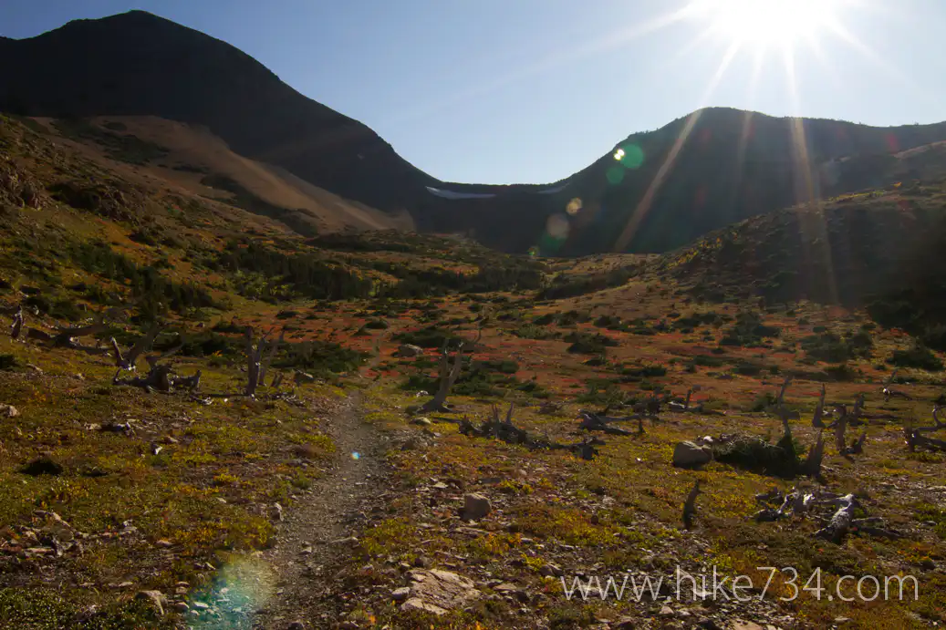 Firebrand Pass and Ole Lake and Creek