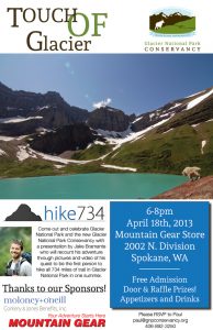 Hike 734 Spokane Touch of Glacier Presentation