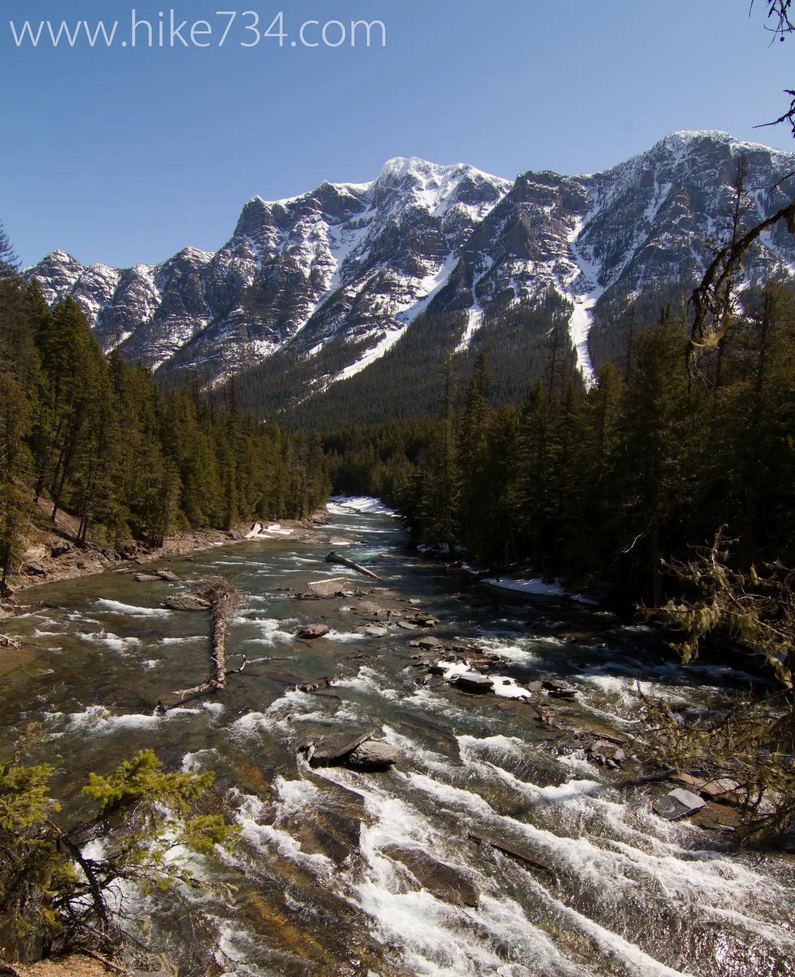 Walking Going-to-the-Sun Road