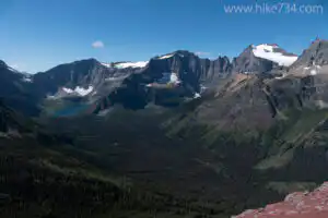 Belly River headwaters from ridge