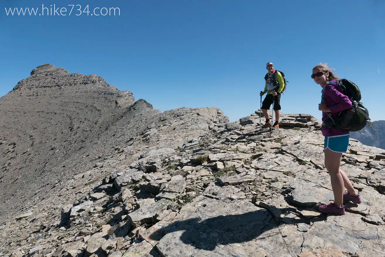 Climbing Mt. Grinnell