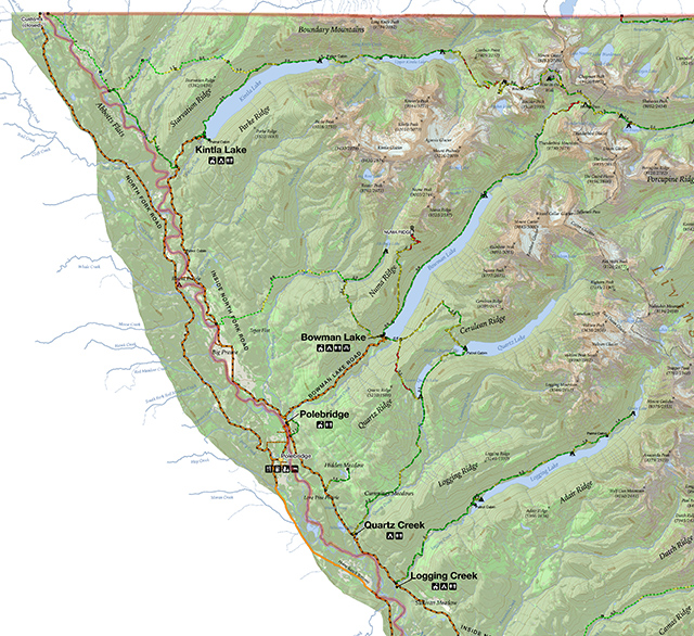 North Fork Map