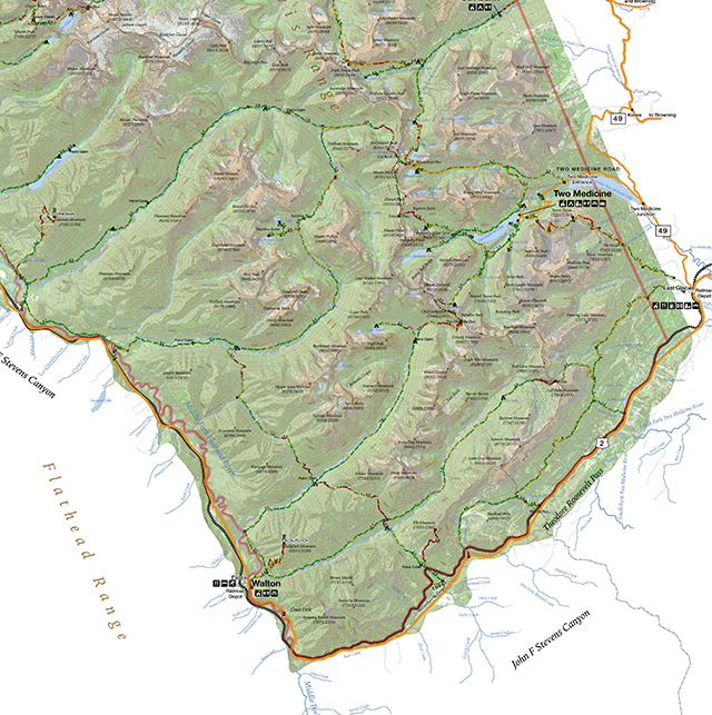 Walton Area Map