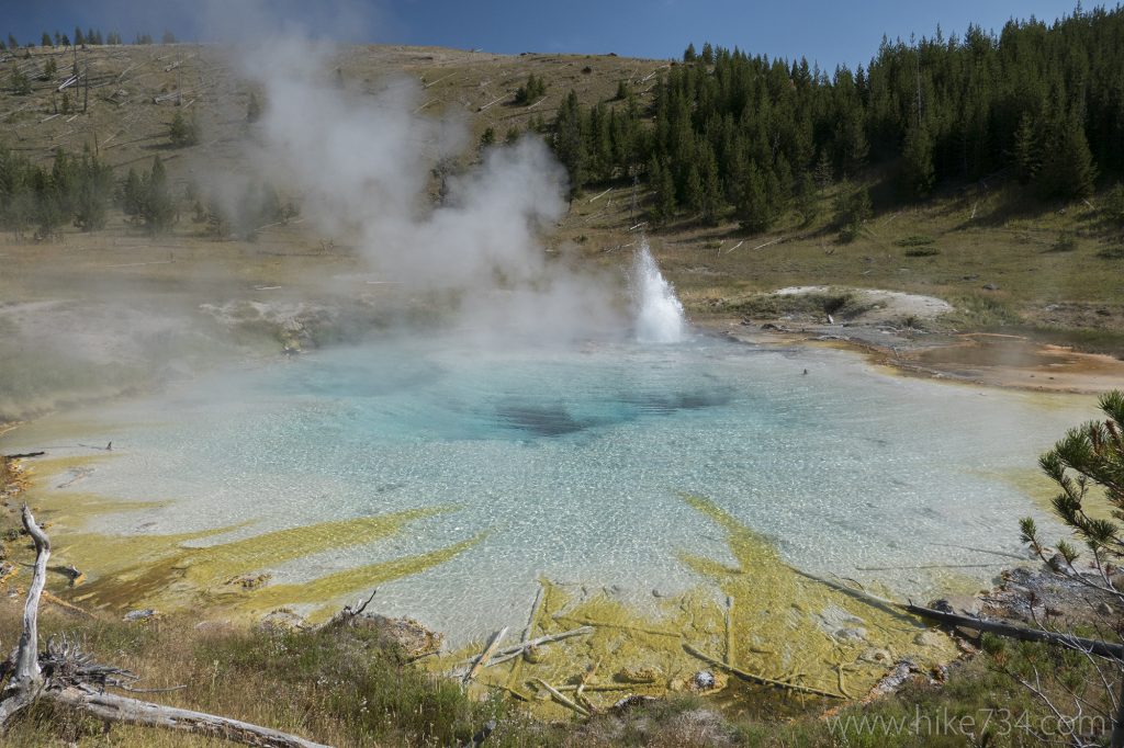 Fairy Falls Loop with Imperial Geyser Hike 734