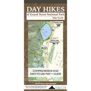 Day Hikes of Grand Teton National Park Map Guide