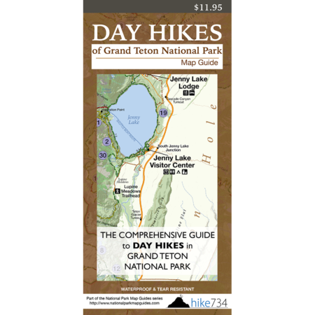 Day Hikes of Grand Teton National Park Map Guide