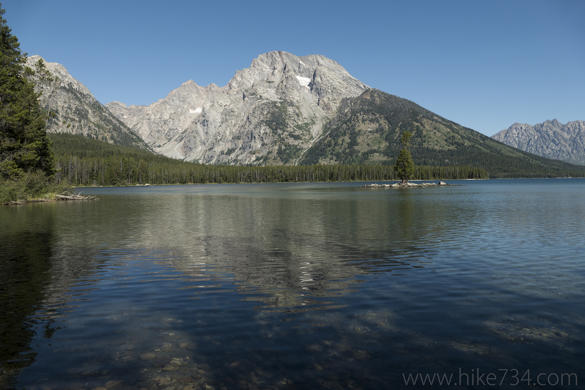 String Lake, Leigh Lake, Bearpaw Lake, & Trapper Lake