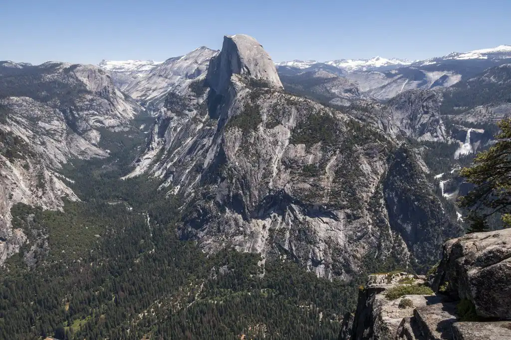 Half Dome Mountain in Yosemite National Park