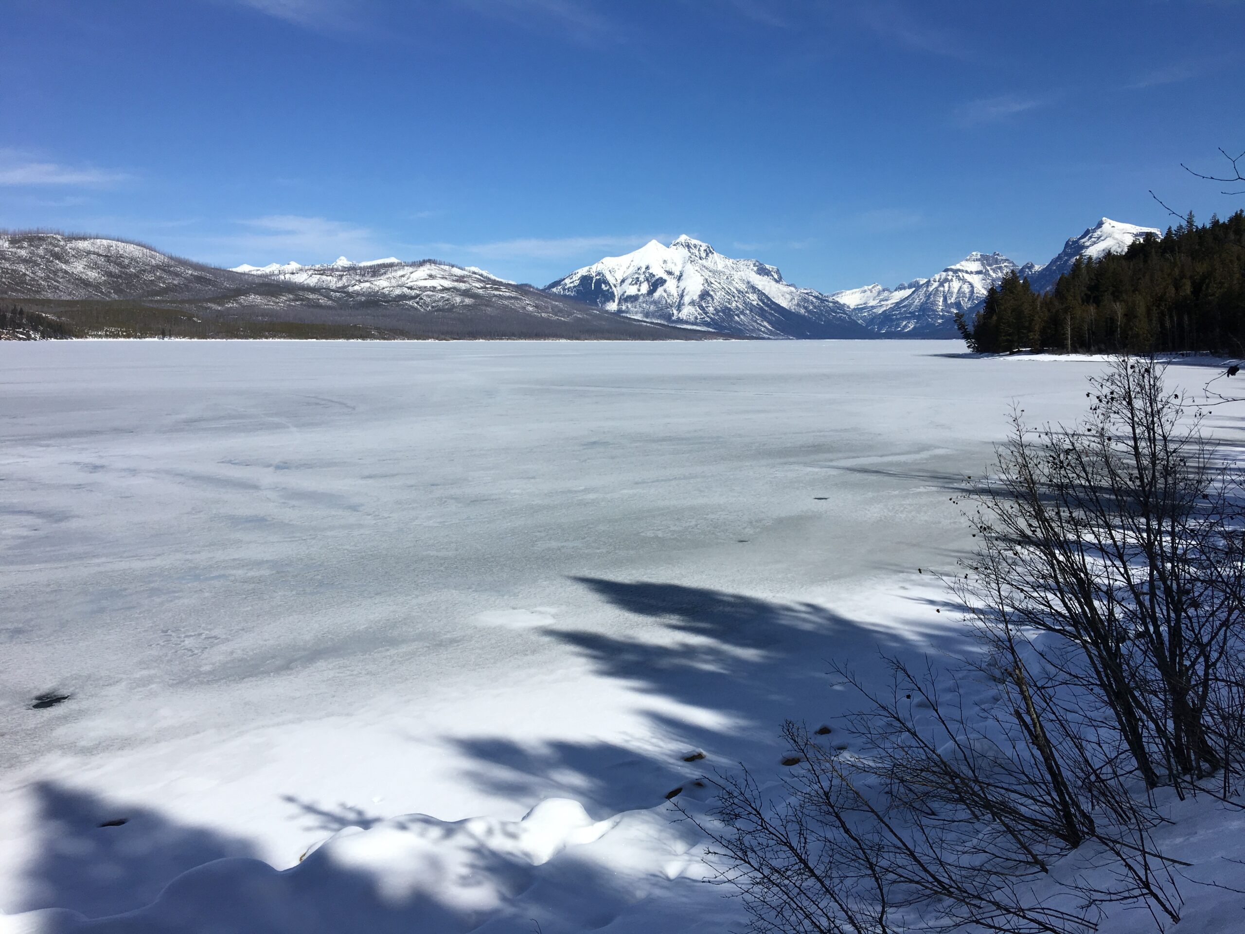Frozen Lake McDonald