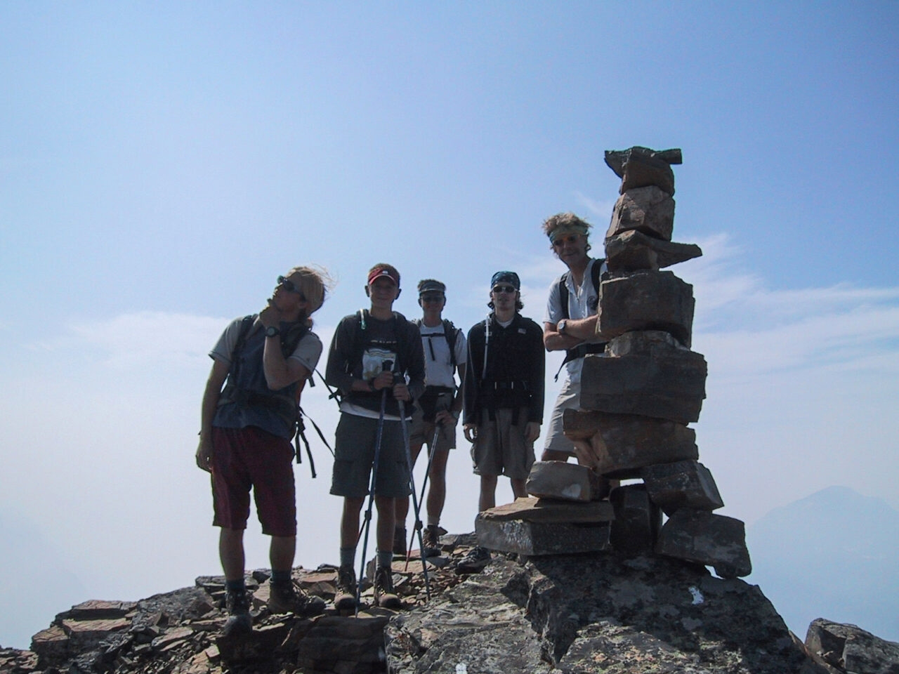 On top of Mt Cannon