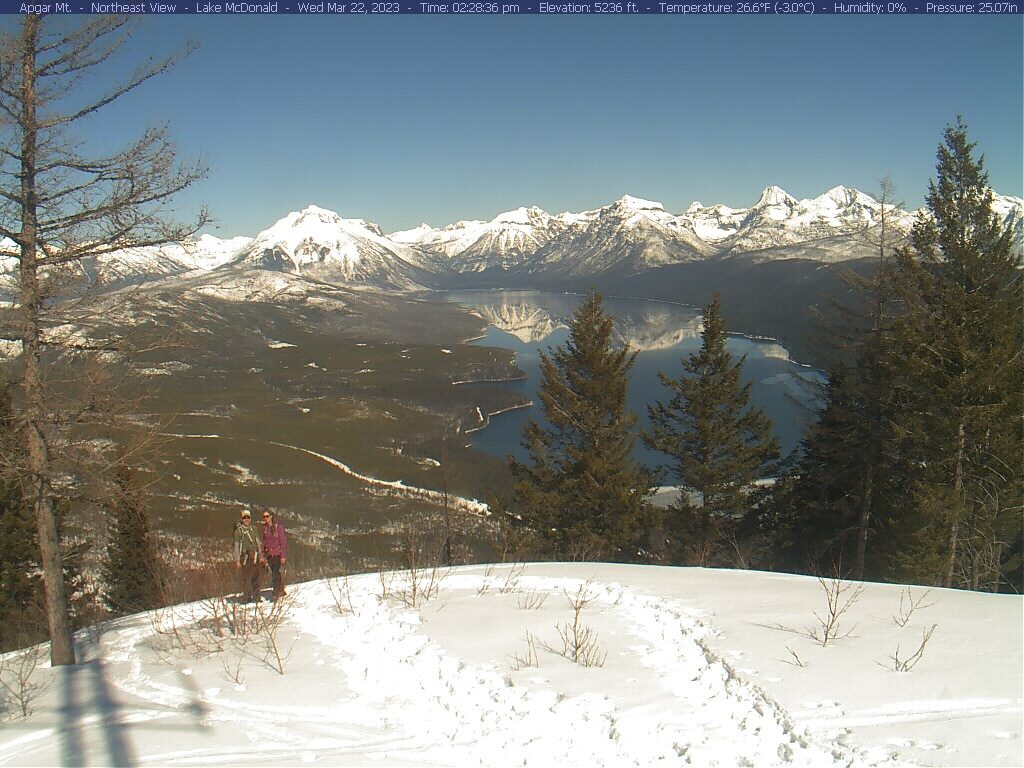 Apgar Lookout Spring selfie