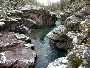 Gorge along McDonald Creek
