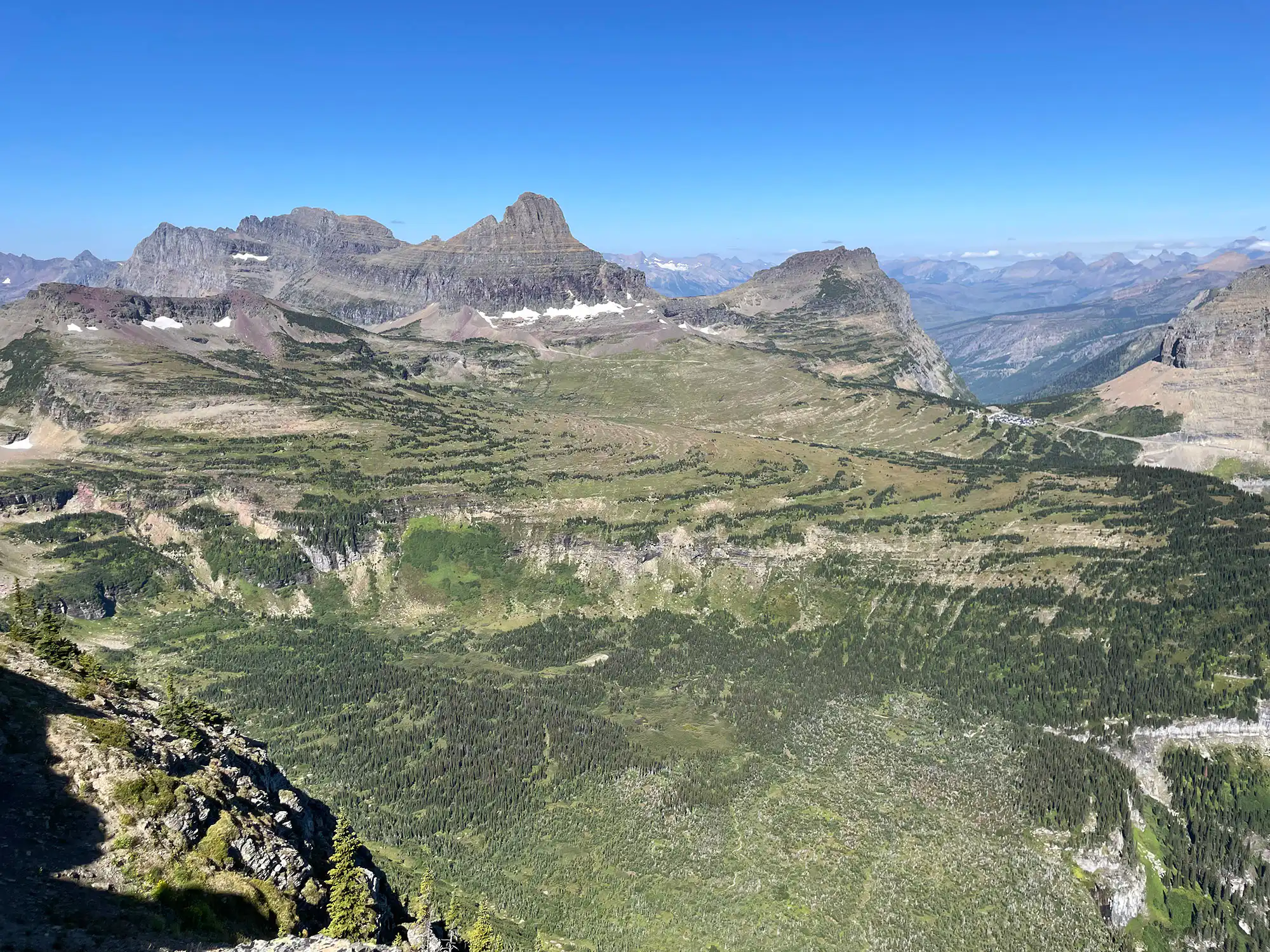 Climbing Heavy Runner Mountain