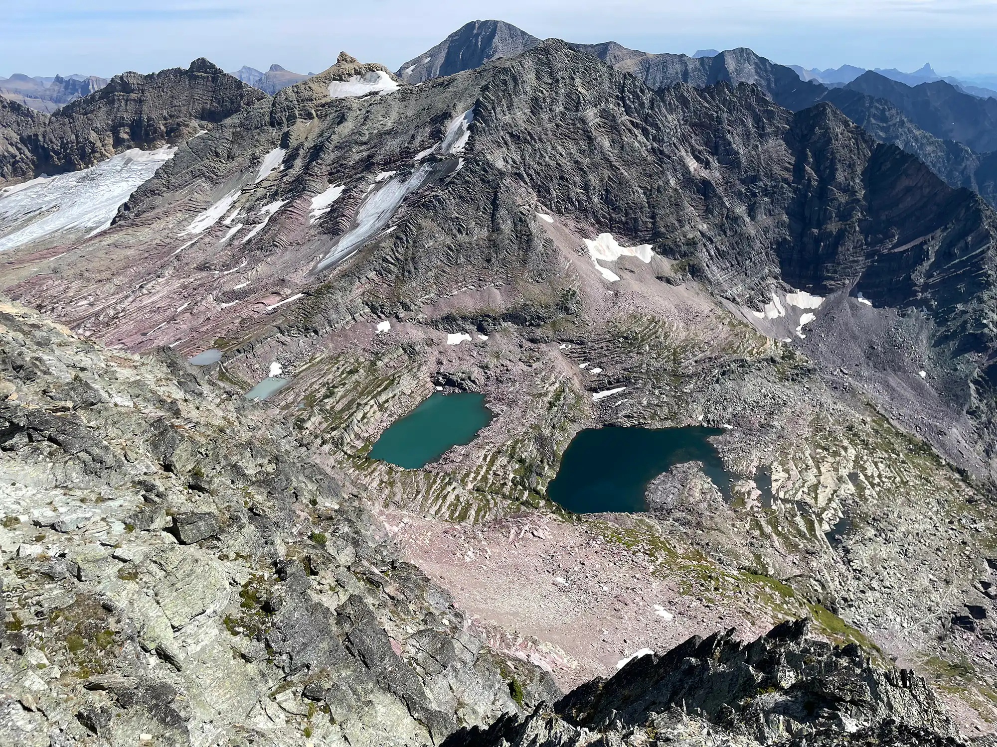 Exploring the Sperry Basin and Climbing Mount Edwards