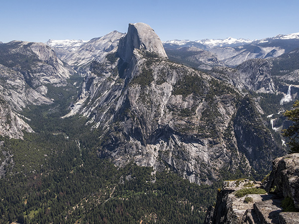 Half Dome Mountain in Yosemite National Park
